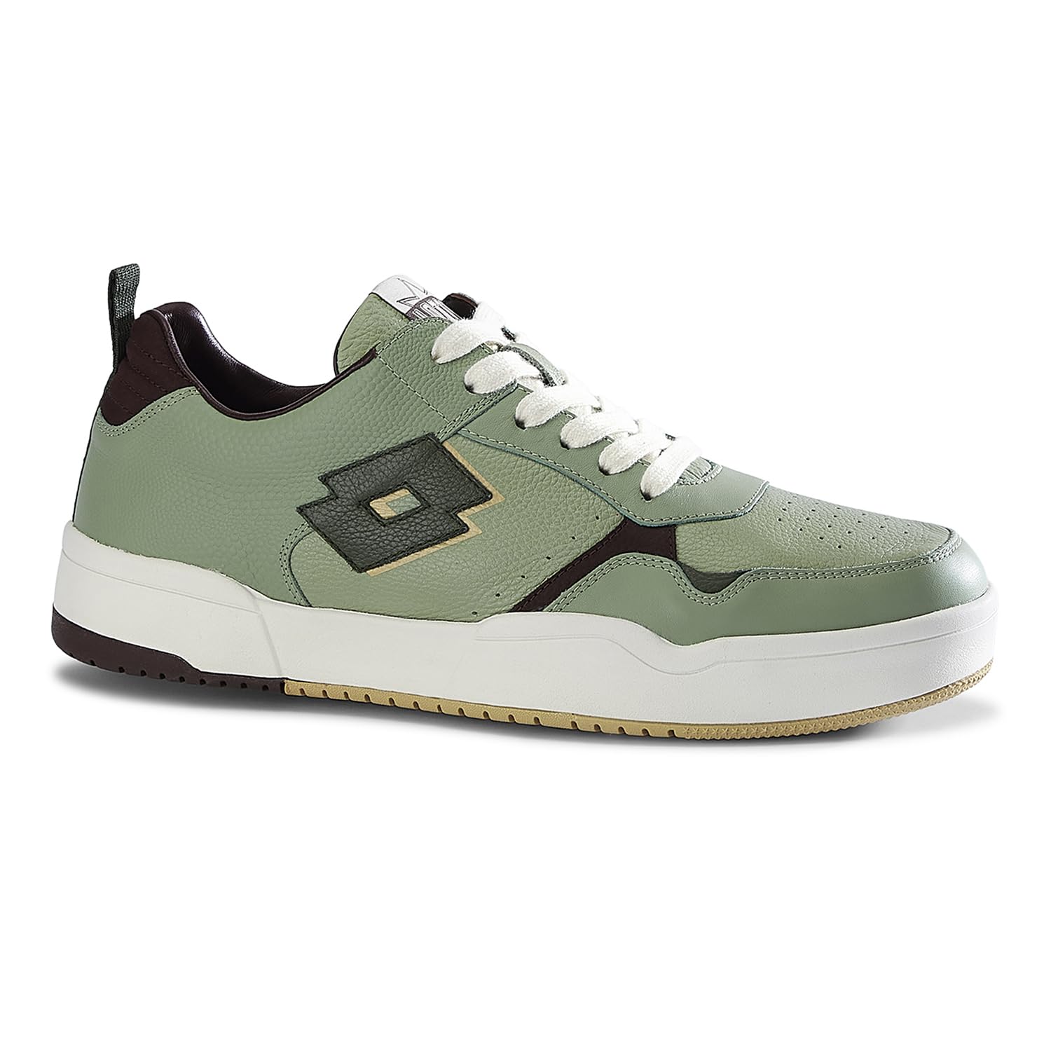 lotto Men Hoop Star OG Leather Sneakers-picture-11