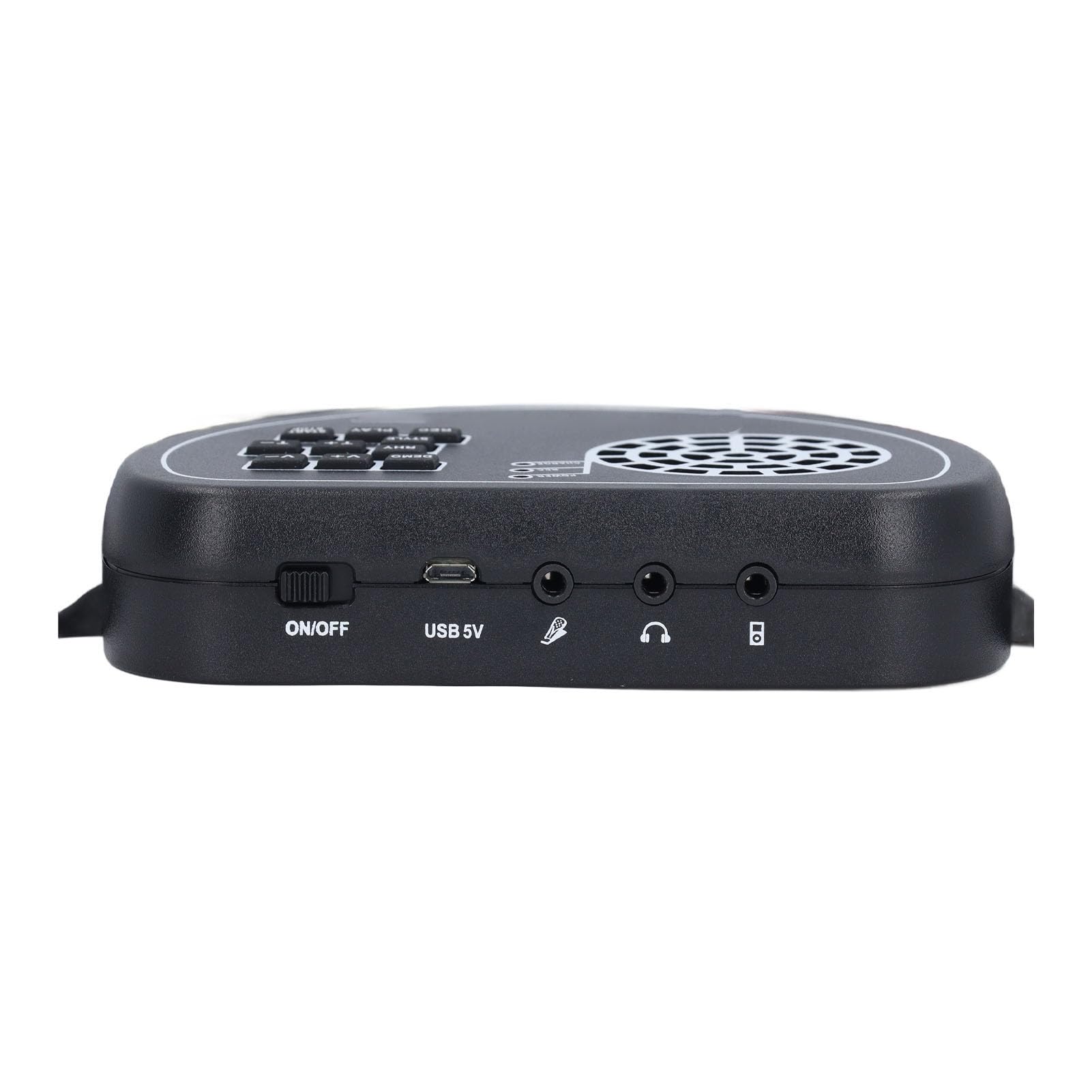 Batería Electrónica Enrollable, 7 Pads con Altavoz Incorporado y Grabación, Kit Portátil Recargable para Auriculares, for Práctica en Casa, Músicos Principiantes, Niños y Regalo Ideal
