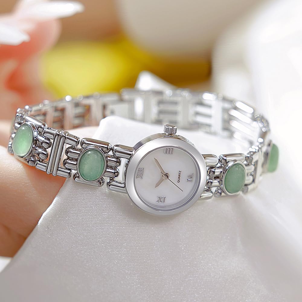 Fashion Gold Watches for Women Small Vintage Bracelet Dress Watch Stainless Steel Waterproof Analog Quartz Watches - Image 2