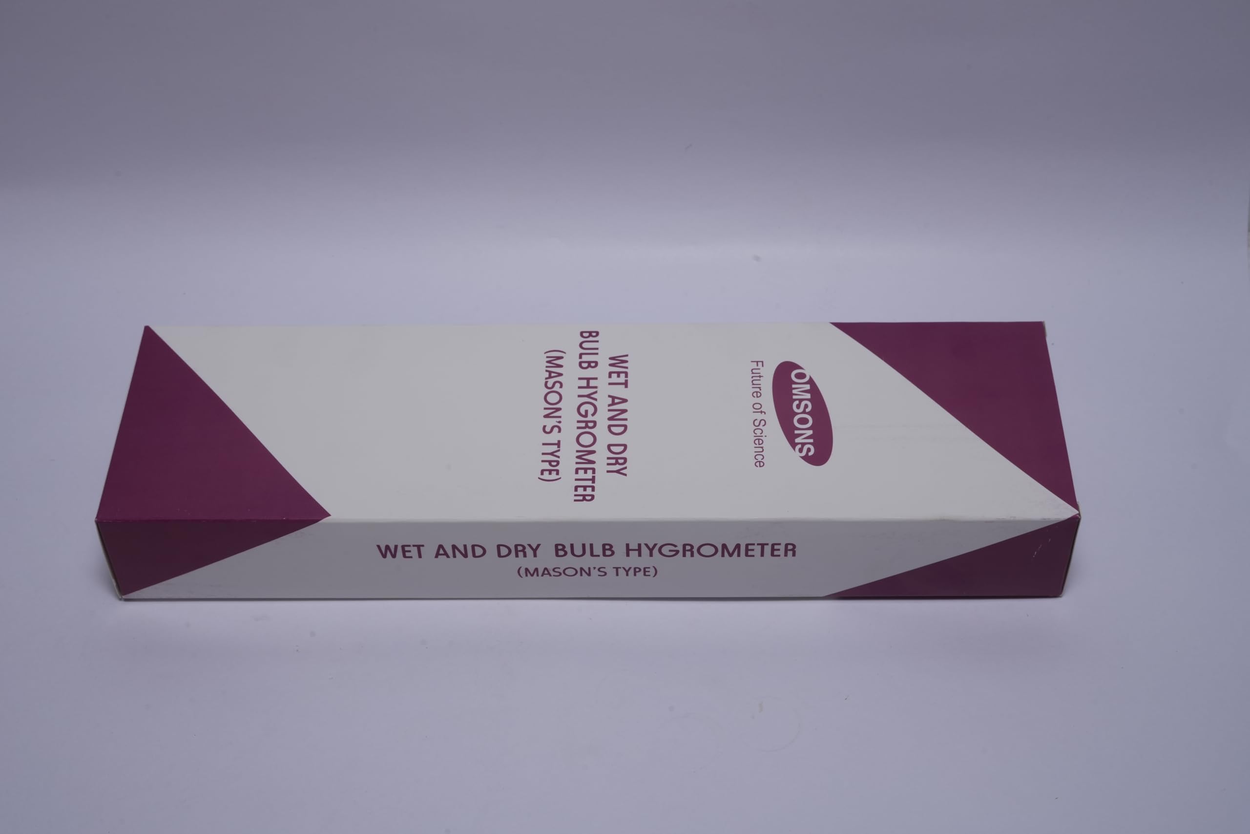 Wet and Dry Bulb Hygrometer, consists of two calibrated thermometers 2