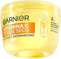 Garnier, Gel Creme Hidratante Facial Antimanchas Toque Seco, com Vitamina C, Niacinamida e Ácido Hialurônico, Controla a Oleosidade e Uniformiza a Pele, 85g