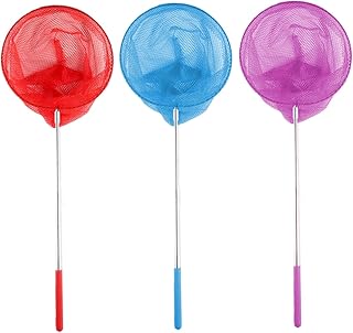 SAFIGLE 3pcs Butterfly Net Bag Outdoor Play Toys for Kids String Bags for Kids Fishing Nets for Kids Ladybug Toys Kids Ladybird Net Catching Net Butterflies Net Catching Net