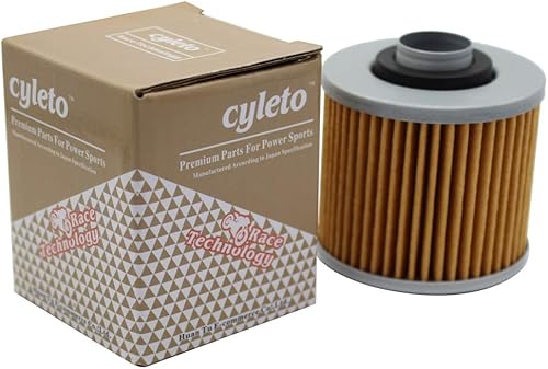 Miniatura 7 de Cyleto Filtro de aceite para Yamaha XVS1100 V-STAR 1100 CLASSIC 1999-2009  XVS1100 V STAR 1100 CUSTOM 2000-2009