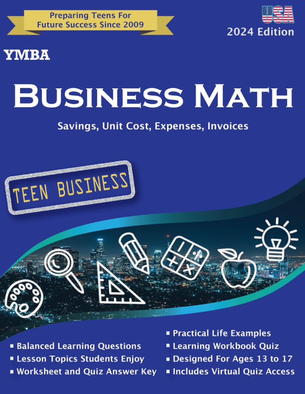 Y.M.B.A. Business Math: Volume 2 (Business Textbooks and Workbooks for Teens By Gator Grades)