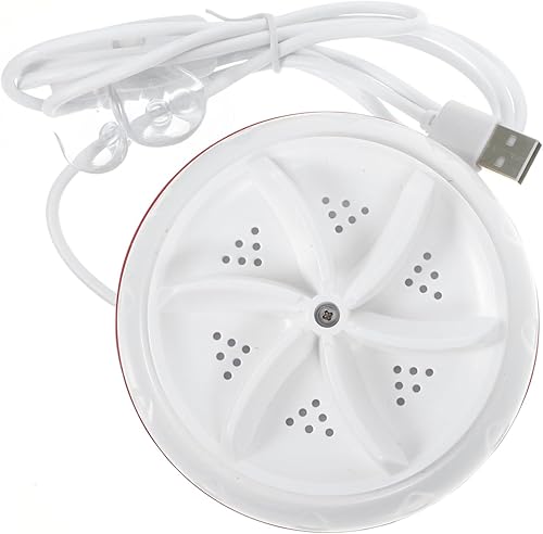 Mini lavadora de 30 W con carga USB, lavadora de ropa portátil para dormitorio, lavabo compacto para viajes ligeros para camisas, vestidos y