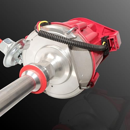 Miniatura 3 de MAS Distribuidor de encendido HEI Racing con juego de cableado de repuesto para Chevy 302 454 gm SBC BBC 65k bobina 7500RPM Chevrolet C10 GMC 400