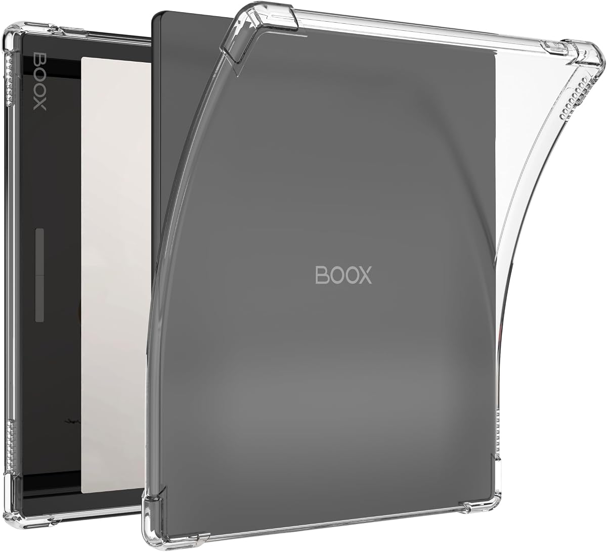 Case for Boox Go 7 Color (Gen I,II),Clear Soft TPU Back Cover | Thin & Lightweight,Transparent Flexible Skin Bumper Back Shell,Scratch Proof & Shockproof