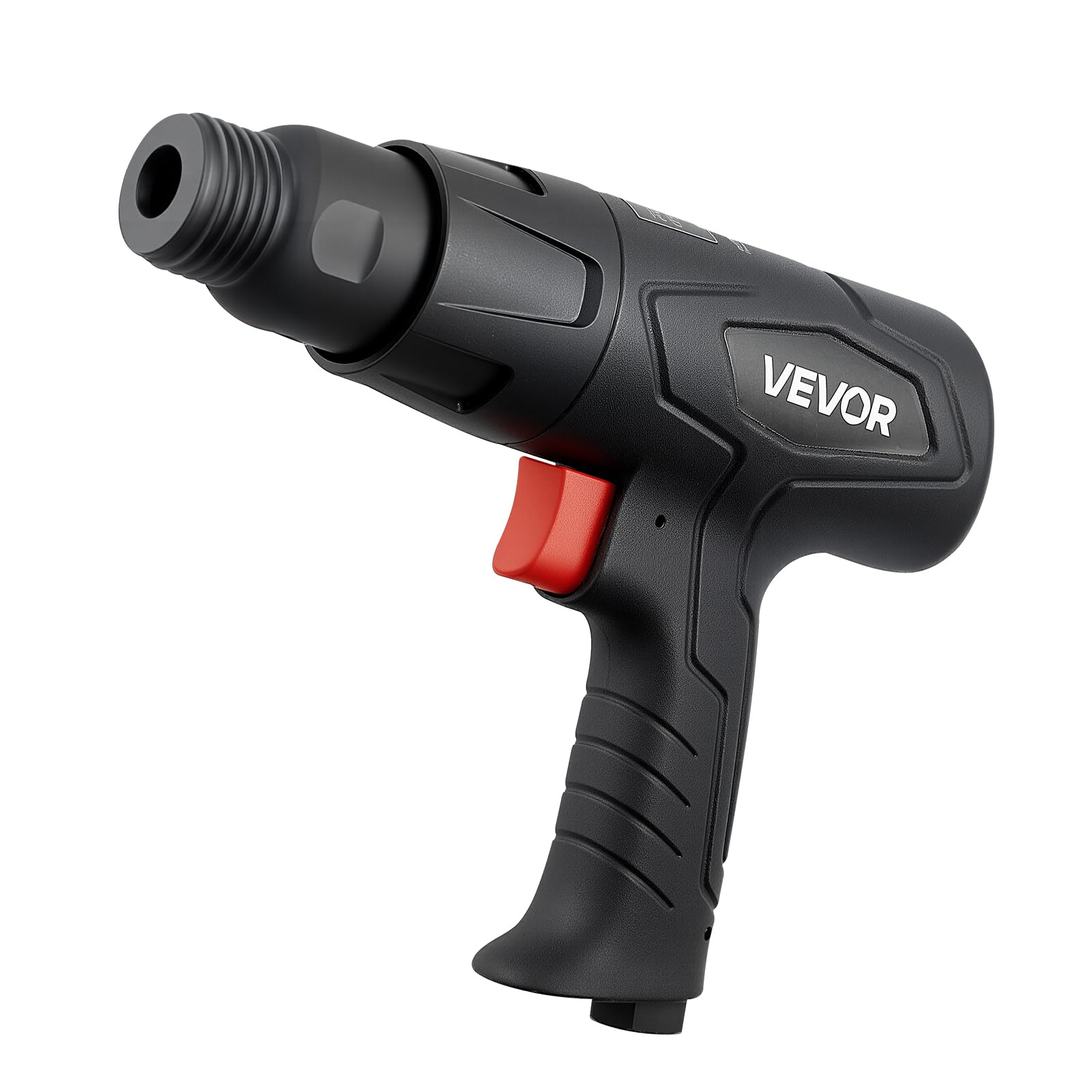 VEVOR Martello Pneumatico 2500-2700 Colpi/min, Corsa 7 cm, 4 Scalpelli 17 cm