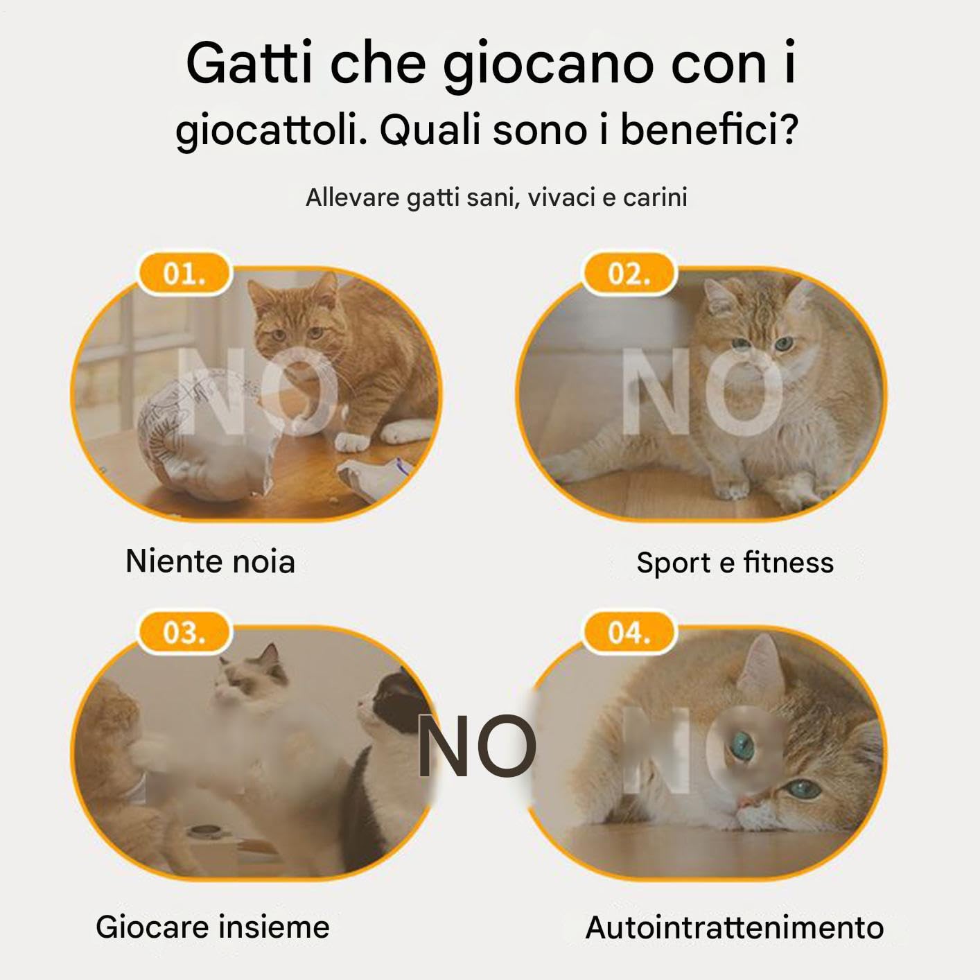 Duroecsain Giocattoli per Gatti Interattivi - Gioco Interattivo a Forma di Stella | Tre Velocità per Arricchimento Dentizione Arrampicata Stimolo Mentale Antinoia Caccia