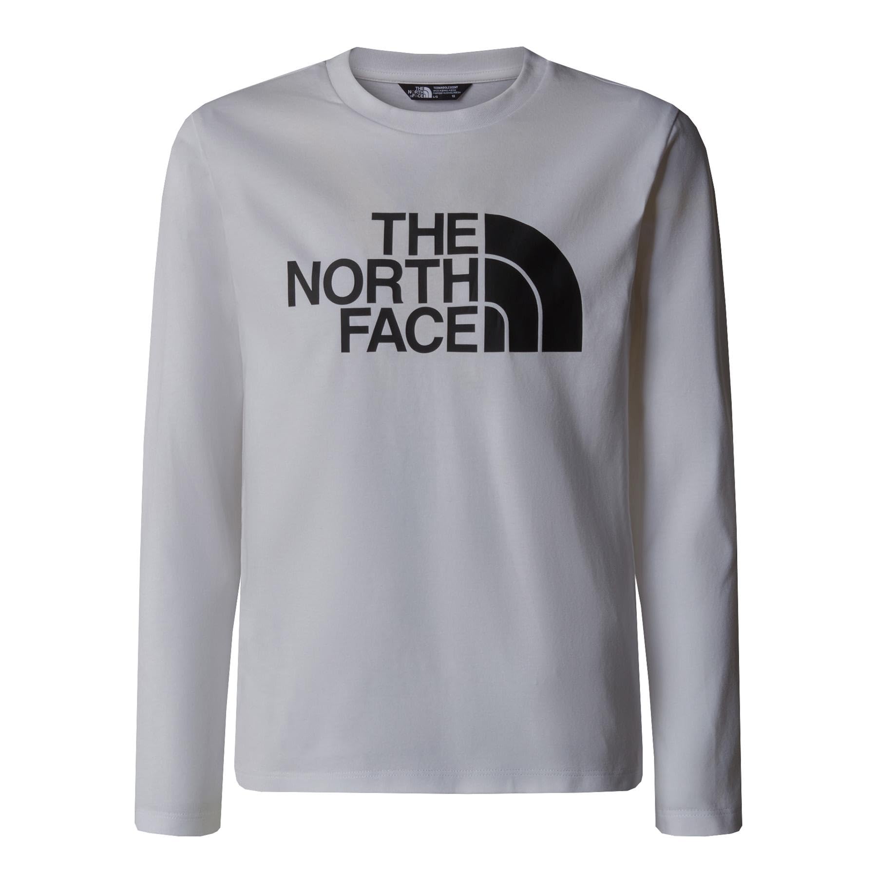 The North Face Unisex Kinder Teen Easy L/S Tee T-Shirt (1er Pack)