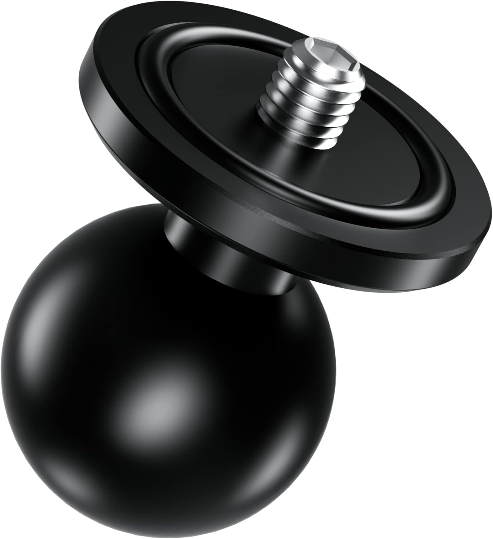 FANAUE 1 Zoll Kugel Adapter Kompatibel mit RAM Mounts B Größe Doppelsockelarm, mit M6 x 1.0