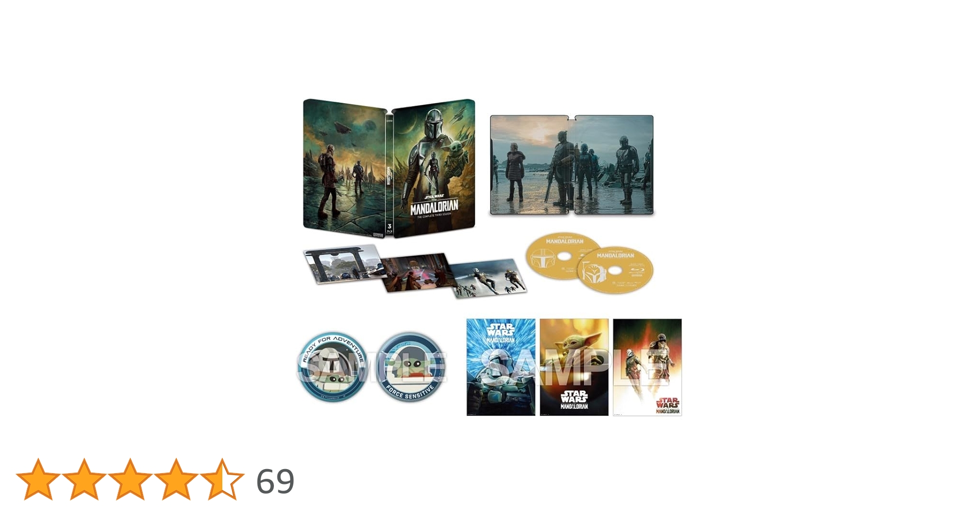マンダロリアン シーズン3 Blu-ray コレクターズ・エディション スチー… Amazon.co.jp: 【Amazon.co.jp限定】マンダロリアン シーズン3