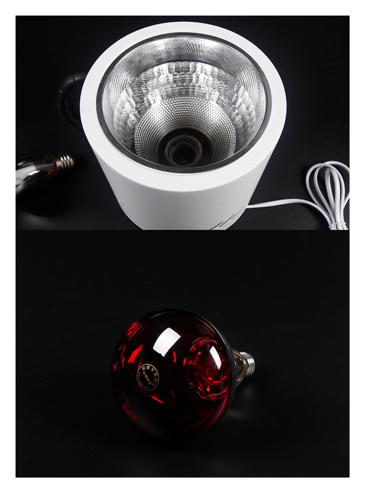 Lampa Suszarki Podczerwonej Ręczna Lampa Podczerwień Samochodowa Lampa Na Podczerwień Do Utwardzania Farby W Sprayu Z Wymienną Żarówką Do Naprawy Samochodowej Folia Zaciemniająca Okna