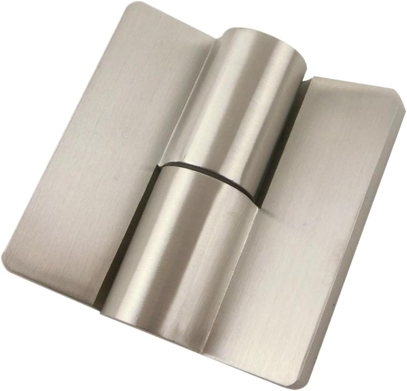 2pcs 304 Stainless Steel Public Toilet Concealed Door Hinge(Left Open)