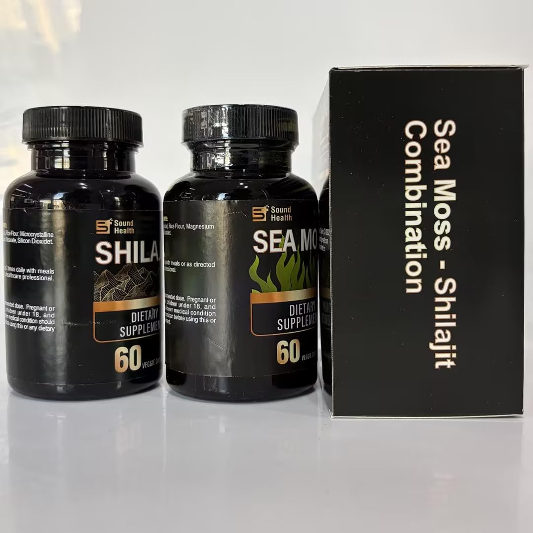 Irish Sea Moss & Shilajit Bundle for Man & Women, All-in-1 Supplement — Amazon image 7