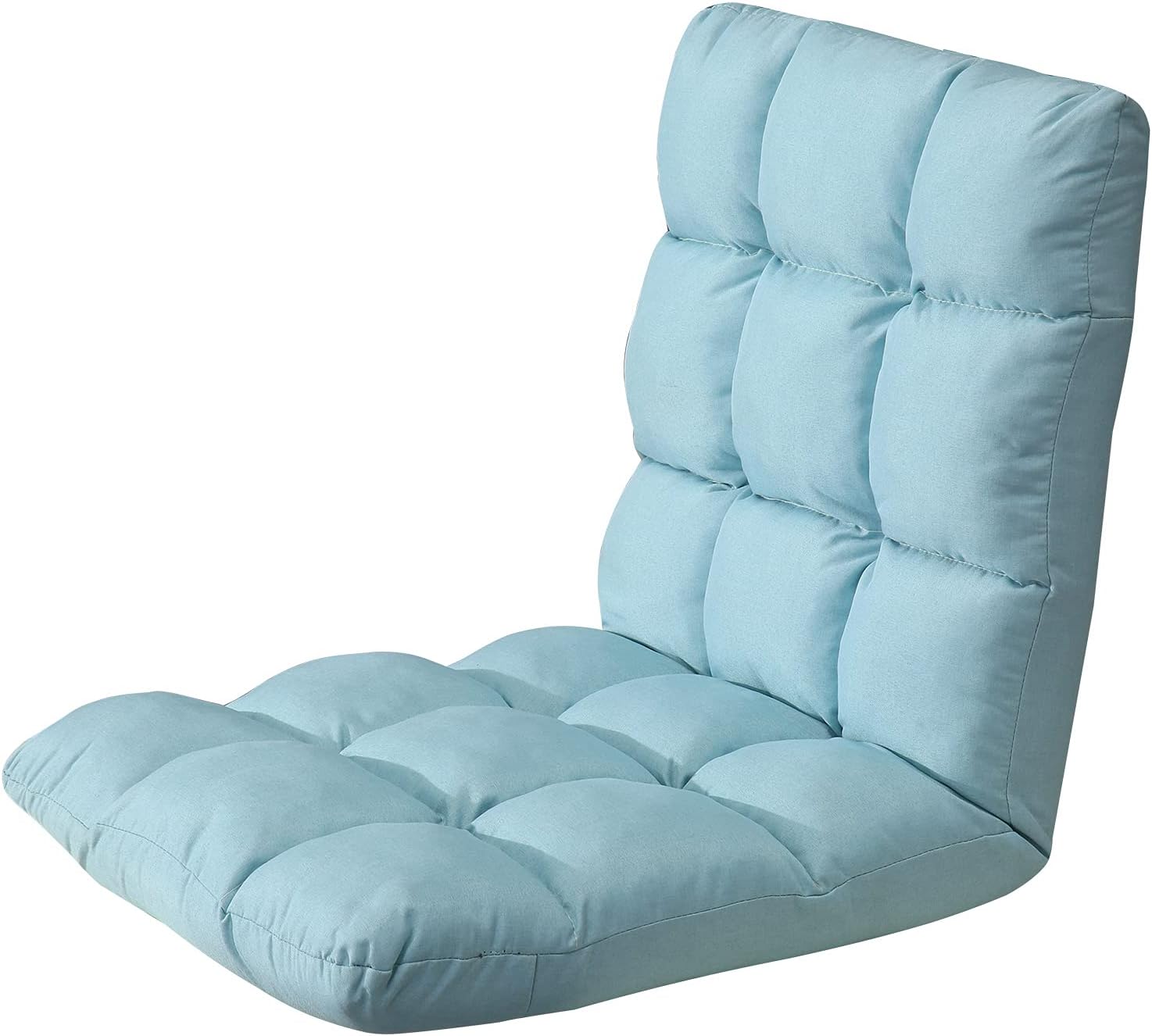 NTAYDZSW 14-Position Memory Foam Folding Adjustable Gaming Floor Sofa Chair for - Floor Chairs for Adults - Comfortable Back Support，Suitable for Adults/Children,in Meditation, Reading, Watching TV