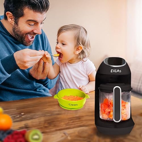 Miniatura 2 de Máquina para hacer alimentos para bebés, procesador de alimentos para bebés, vaporera, licuadora para cocinar y mezclar los alimentos saludables