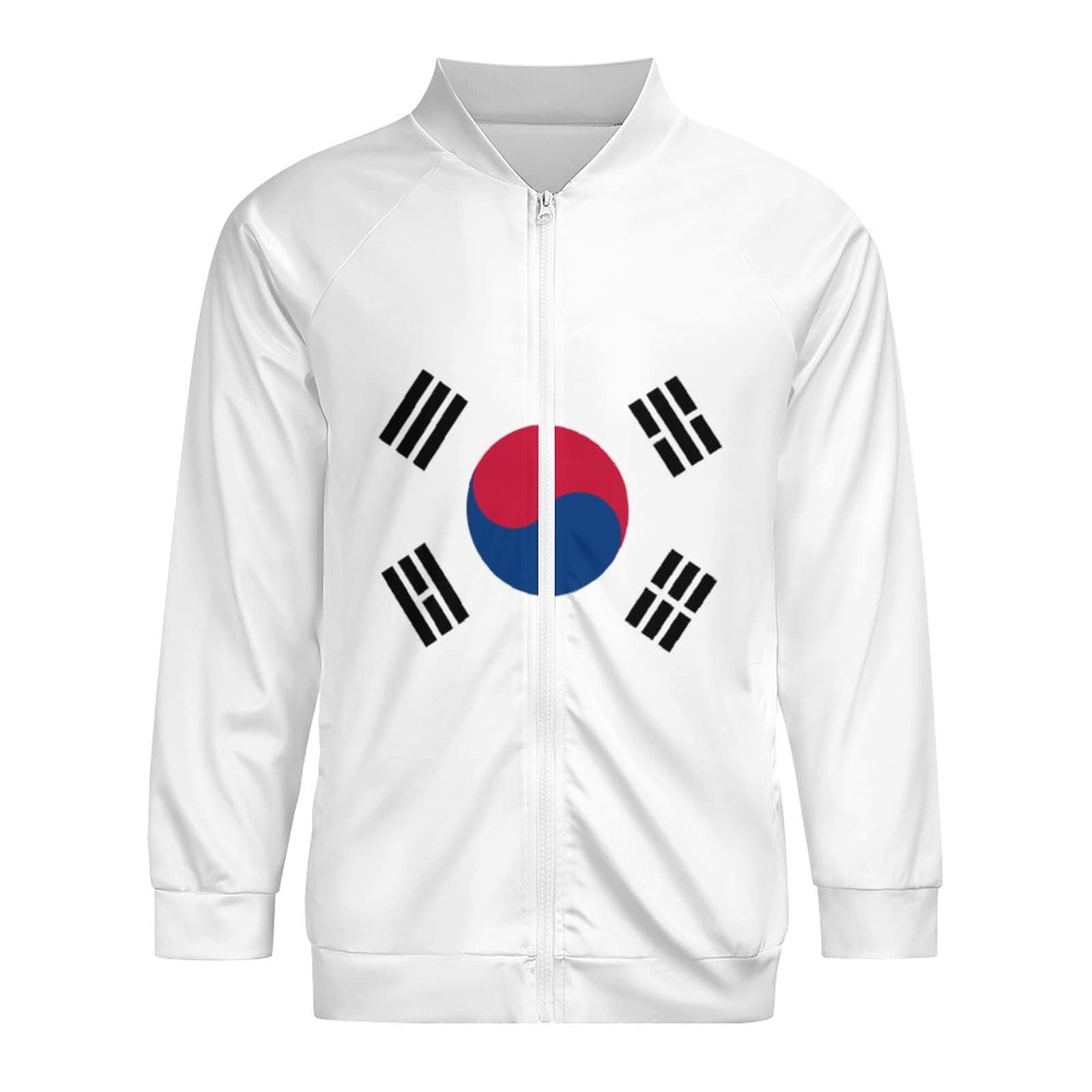Amazon.co.jp: Baseball Jumper, Zip Up Hoodie, Korean Flag, Stadium Jacket,  Men's, Flight Jacket, Sweatshirt, Cold Protection, Bomber Jacket, Baseball  Uniform, Standing Collar, Long Sleeve, Outerwear, Sports Jacket, Baseball  Clothes, Pockets, Street Style,