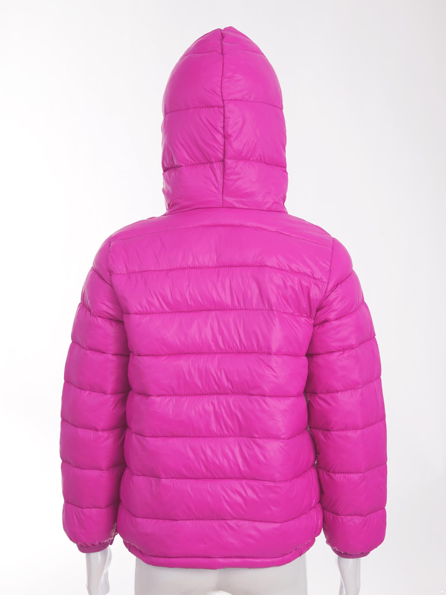 Linjinx Giubbotto Invernale Con Cappuccio Per Bambini Unisex Giacca Trapuntata Spessa Con Cerniera Piumino Caldo Pieghevole Leggero Anni