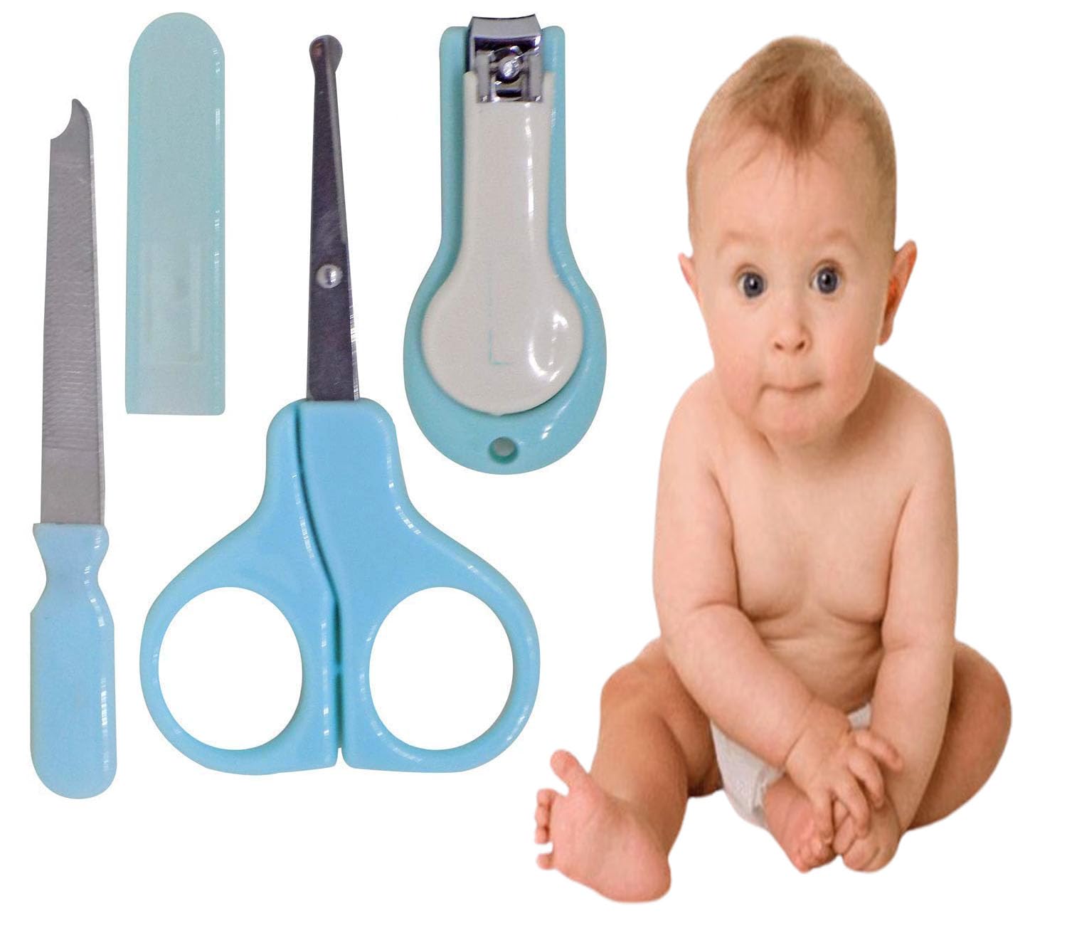 Prime Manicure Pedicure Set Kit With Tools For Kids Girls Boys Home Salon Use Accessories Pack Of 1 (M1)-image-12