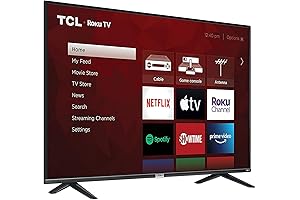 TCL 55S425 55 Inch 4K Smart LED Roku TV