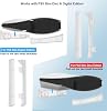 Host Horizontal Display Stand For Ps5 slim Console, Host Transparently Holder Bracket For Ps5 slim Digital/Disc Version Accessories