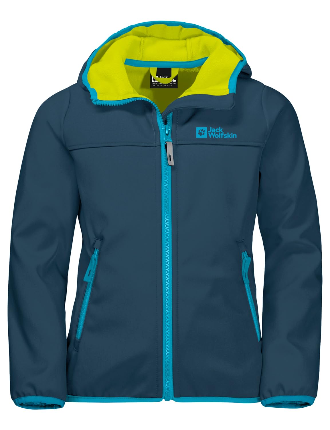 Jack Wolfskin Kurtka softshell Uniseks Fourwinds Jacket Kids