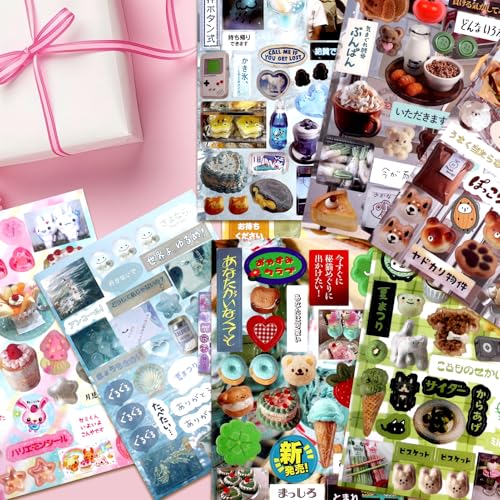 Image of 800Pcs Cute Scrapbook Stickers Travel Y2k Japanese Sticker Book for Adult Kawaii Korean Stickers for Journaling Heisei Retro Aesthetic Sticker Manga Style Decor for DIY Craft Junk Journal Gifts Parade