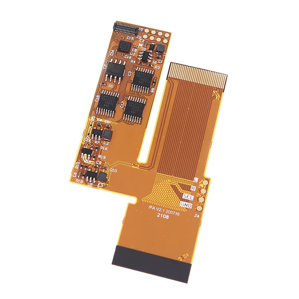 Kit di retroilluminazione dello Schermo LCD per Il Set di schermi retroilluminati GBA Include Cavo a Nastro e Pannello dell'obiettivo dello Schermo e Accessori