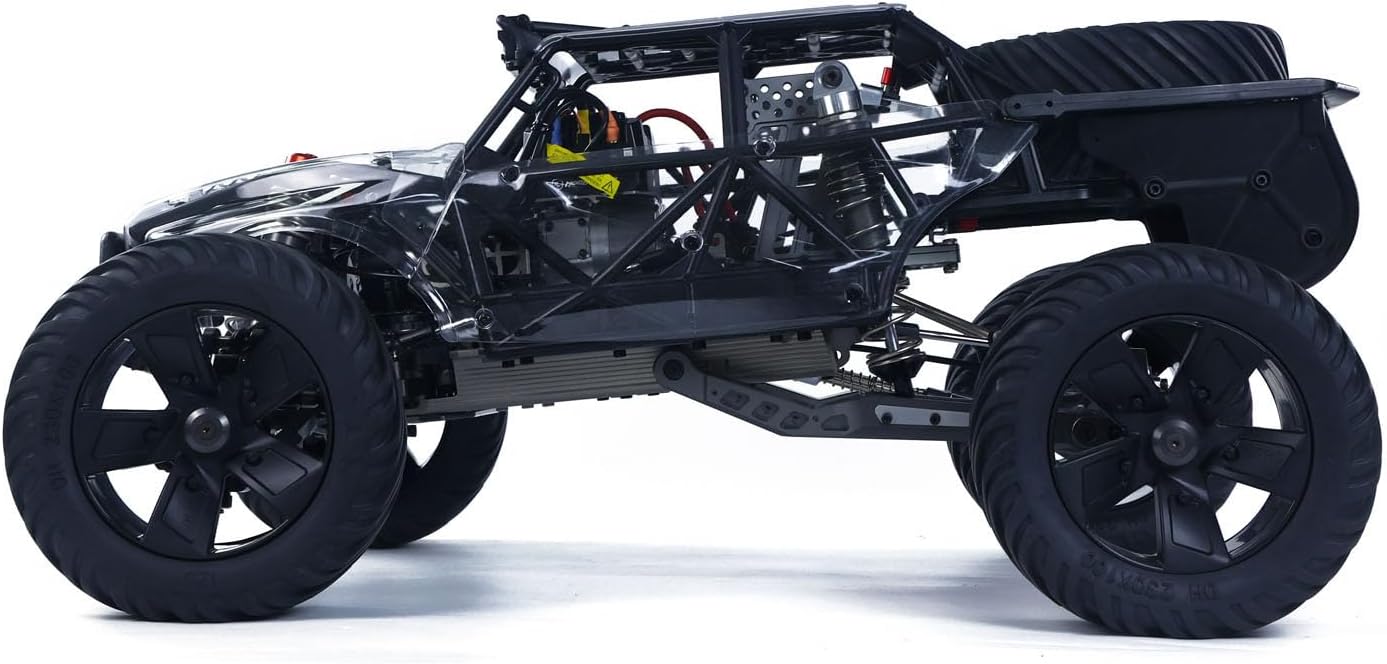 TOUCAN RC HOBBY 249KM/H High Speed 1/5 RC Off Road Car GR1 Pro Electric Model 2Speed Remote Control Rock Crawler Metal Chassis Rear Axle Locks for Ages 14+