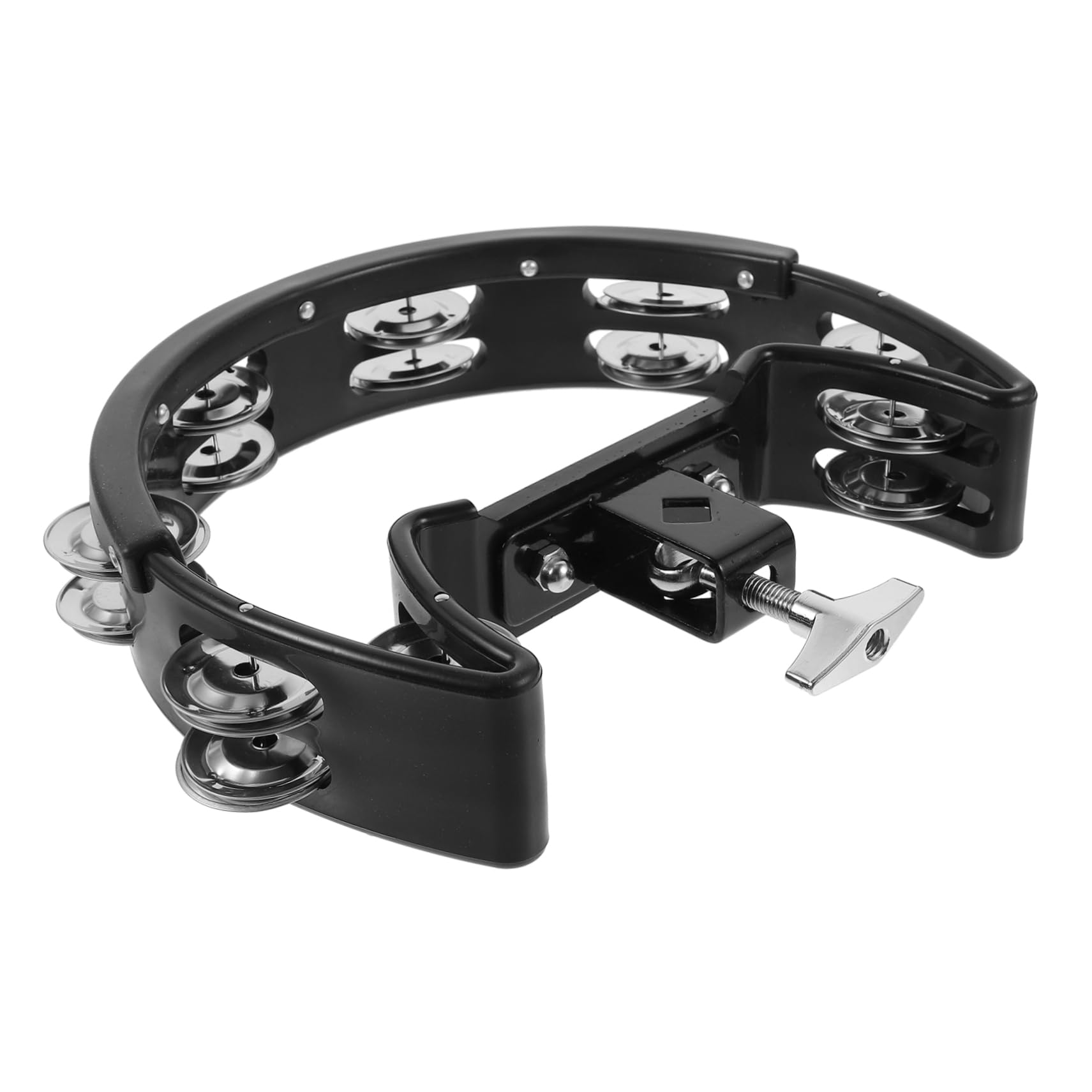 Holibanna Handheld Percussion Drum Bell Music for Material Crisp Sound for Learning and Rhythm Development present for Friends