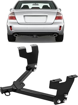 Class 2 Trailer Tow Hitch, 1.25 Inch Receiver Compatible with 2005-2009 Subaru Outback Sedan,Wagon 2005-2009 Subaru Legacy Sedan or Wagon, Including Outback and 2.5 GT