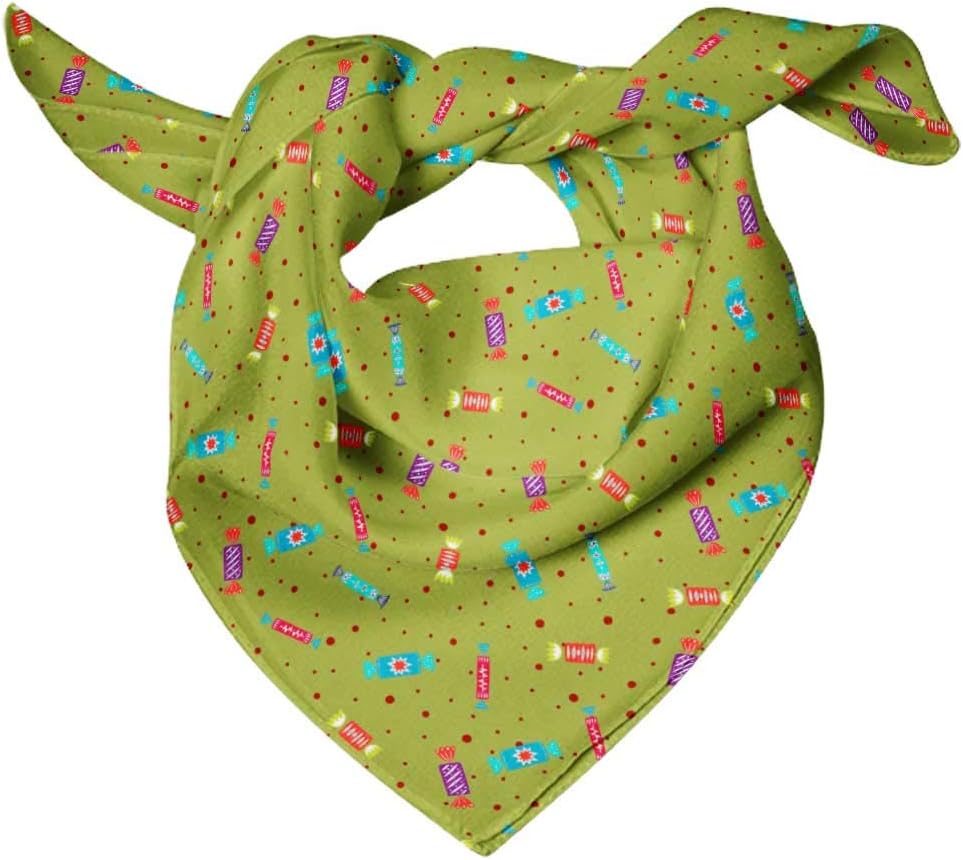 Bimba Printed Pure Silk Scarf Neck Wrap Summer Hair Bandanas For Women