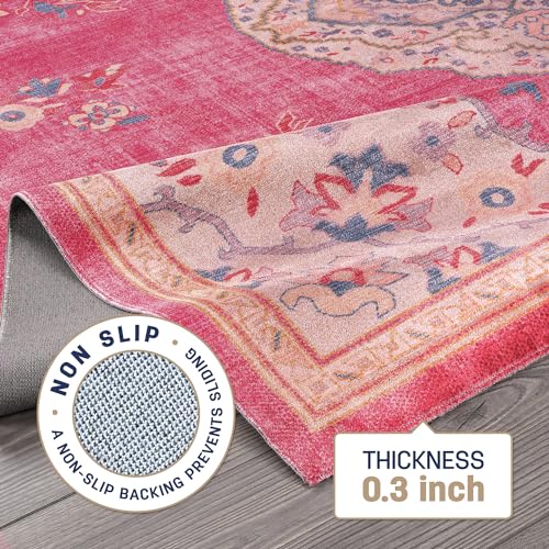 Alfombra Beverly Rug Boho Antideslizante 6x9 miniatura 4