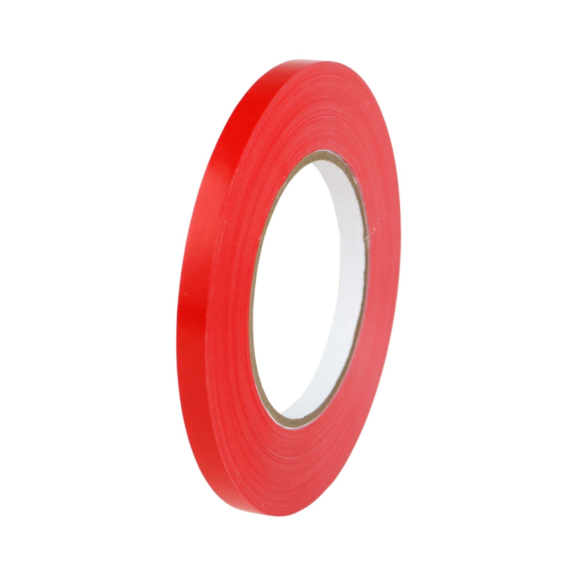 Produce Bag Sealing Tape (UPVC-PBS): 3/8 in. x 180 yds. (Red)
