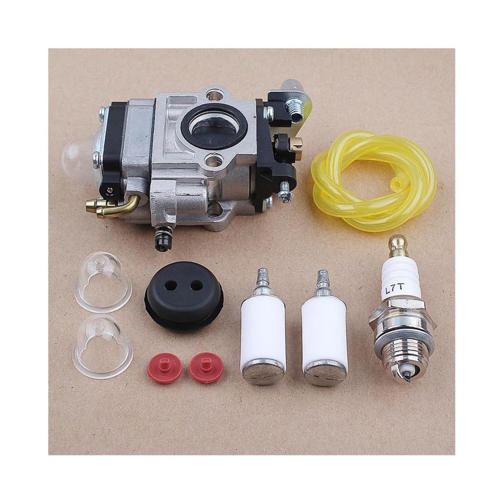 Kit de carburador apto for 43cc 47cc 49cc 50cc 52cc CG430 CG520 BC430 BC520 40-5 desbrozadoras de motor de 2 tiempos