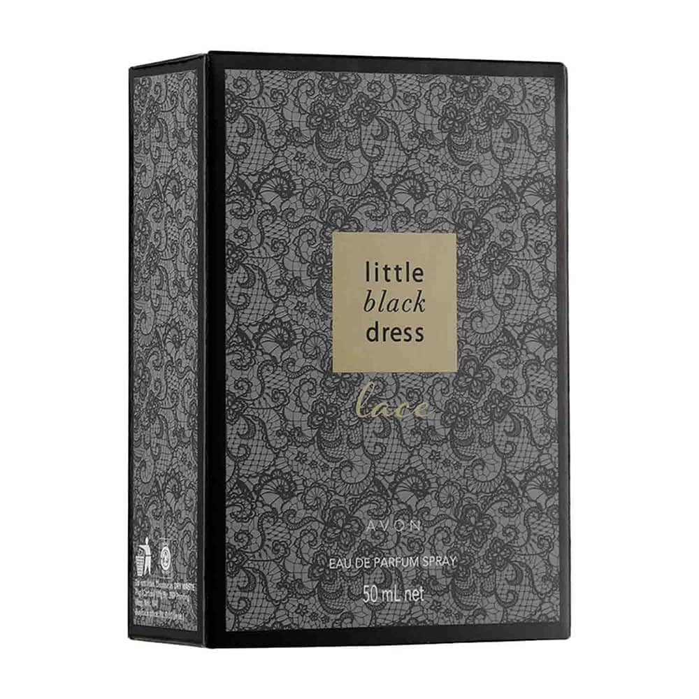Avon Little Black Dress Lace EDP I Liquid Perfume for Women's I Oriental  Floral Long Lasting Scent I Travel size perfume I 50 ml : Amazon.in: Fashion