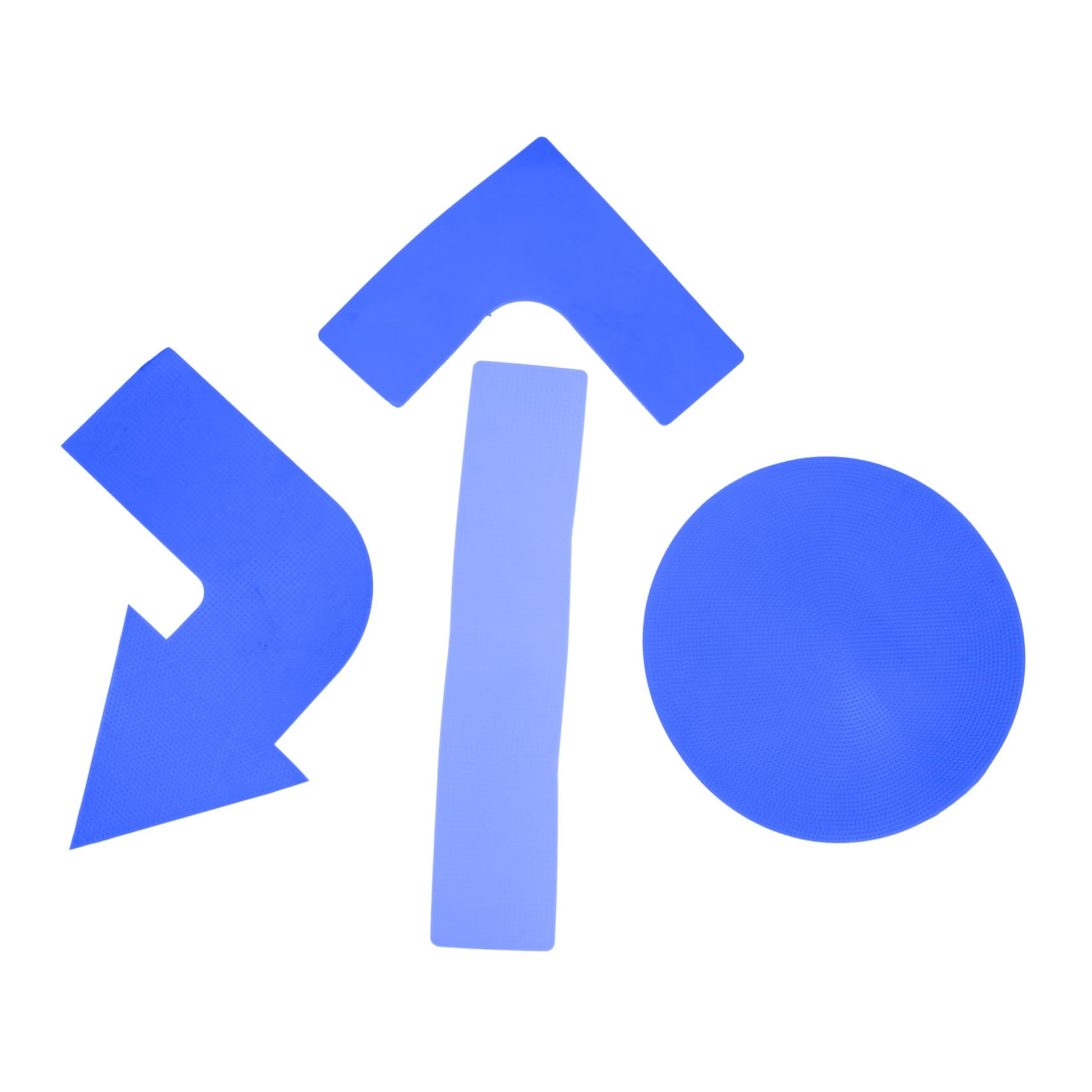 Gogogmee Training Markers 4 Piece Set Outdoor Spot Markers Soccer Football Basketball Portable Training Supplies