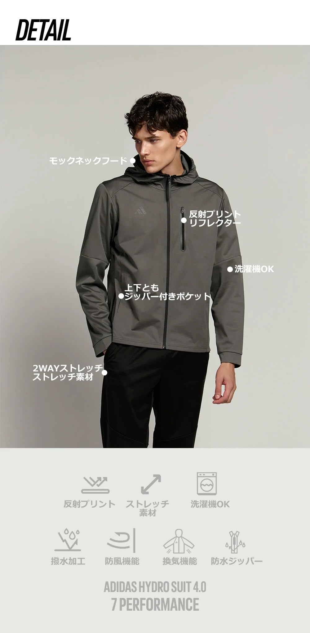 新品  アディダス サウナスーツ上下セット：SIZE=M Amazon | adidas サウナスーツ ハイドロ HYDRO サウナスーツ 4.0 上下