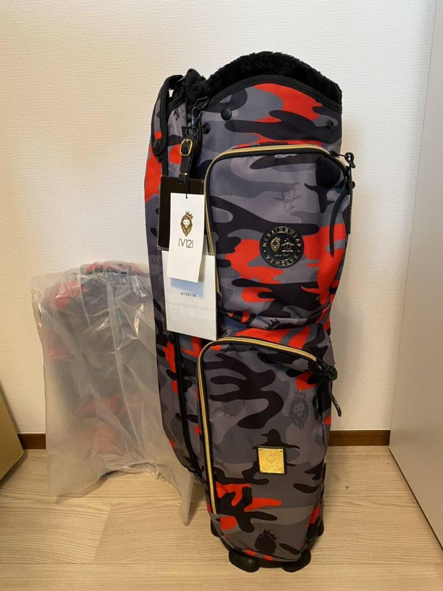 マンシングウェア V12 コラボ キャディバッグ