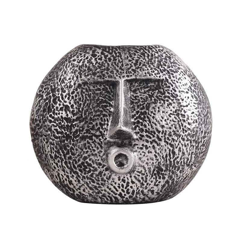 Vase de conception de cercle de visage Deco Alankaram cadeau idéal maison
