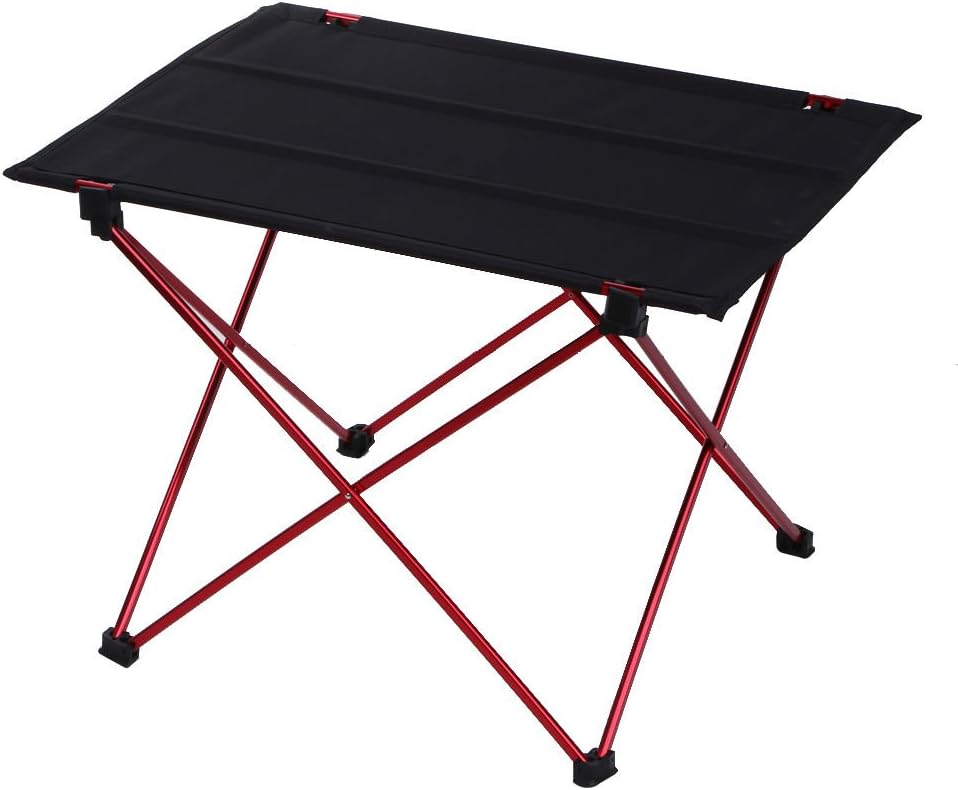 NPLEAluminum Roll Up Table Folding Camping Outdoor Garden Indoor
