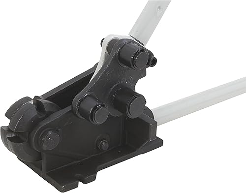 Miniatura 8 de Klutch Herramienta de corte de barras de refuerzo, cortador de acero resistente con funciones duales, herramienta de doblado de metal para dobladora