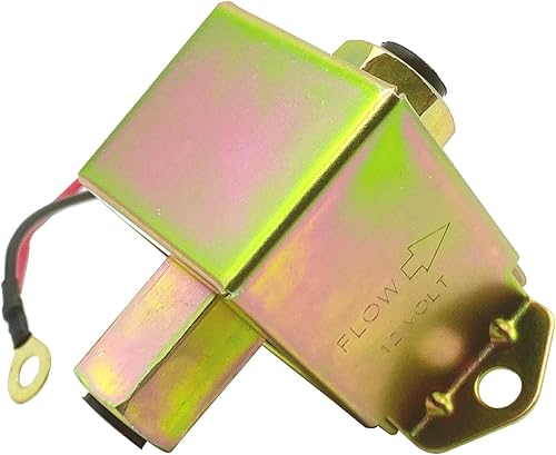 Miniatura 4 de QRYDWQ Bomba de combustible eléctrica universal de 12 V en línea diésel en línea en tanque con kit de instalación, gasolina sólida de metal o motor