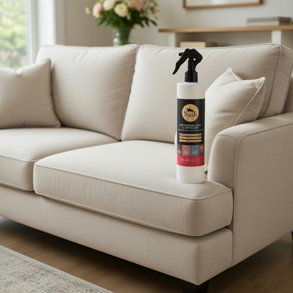 SOFOLK - Impermeabilizante Extremo | Spray repelente al agua | Ideal para la protección de todas las superficies: Cuero, Tela, Nubuck, Zapatos, Baloncesto, Sofás, Bolsa, Chaquetas 1000ml