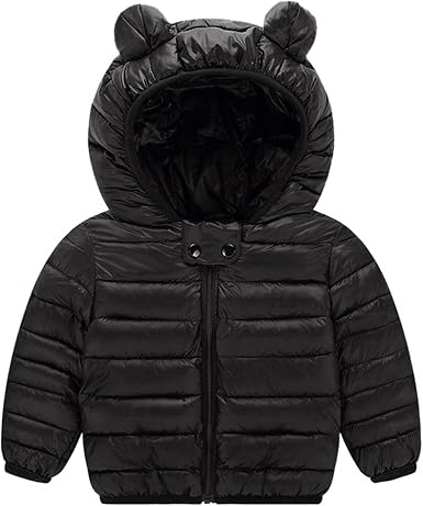 Amazon.com: zitan Chaqueta acolchada para bebé con capucha, lindo abrigo de  algodón de dibujos animados para invierno, abrigo cálido para otoño e  invierno : Ropa, Zapatos y Joyería