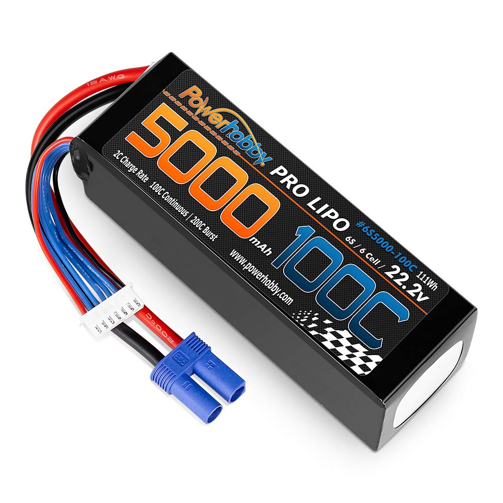 トイガン AC08 Li-ion BATTERY 22V 5000mAh 2 Gens Ace 5000mAh 22.2V 45C 6S Lipo Batteries EC5 Plug