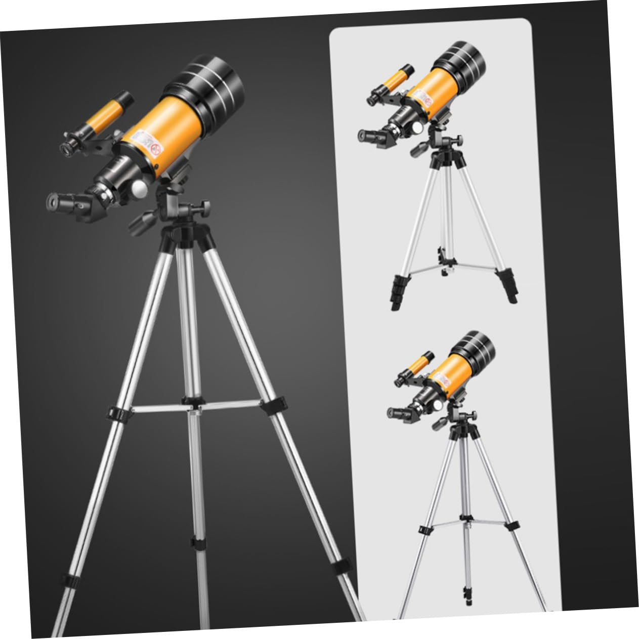 Angoily Telescopio Astronomico Regolabile Con Treppiede Portatile Da 70 Mm Per Ragazzi E Ragazze