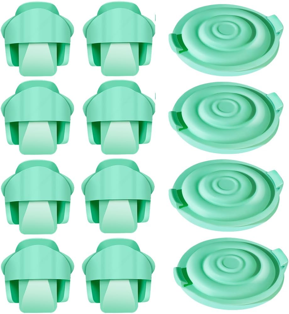 TB Tbuymax 8pc Duckbill Valves 4pc Pump Seals Diaphragm Compatible with Wearable Elvie Breast Pump and Pump Parts Replacement Membrane Parts