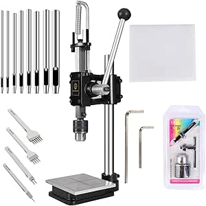 WUTA Lederlochstanzer Set - Multifunktionales Werkzeug Mit Austauschbaren Stecheisen